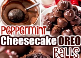 Peppermint Oreo Balls