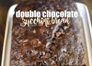 Double Chocolate Zucchini Bread