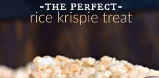 Perfect Rice Krispie Treats Recipe