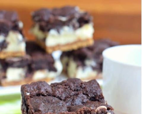 Chocolate Cheesecake Bars
