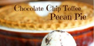Chocolate Chip Toffee Pecan Pie