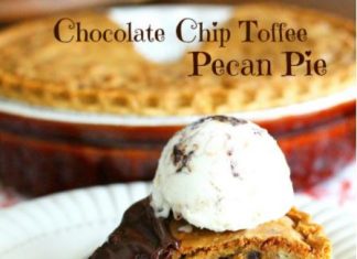 Chocolate Chip Toffee Pecan Pie