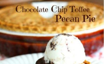 Chocolate Chip Toffee Pecan Pie