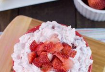 Strawberry Shortcake Fluff Salad