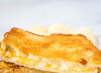 AIR FRYER GRILLED CHEESE