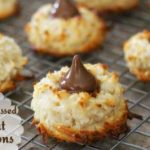 Chocolate Kissed Coconut Macaroons