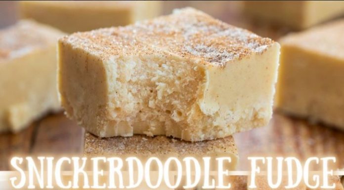 Snickerdoodle Fudge