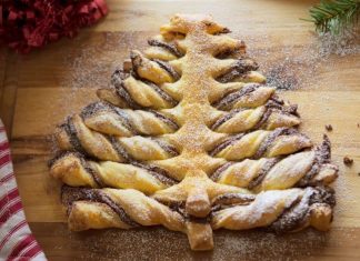 Cinnamon Chocolate Hazelnut Puff Pastry