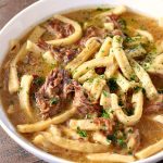 SLOW COOKER BEEF AND NOODLES