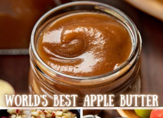 SLOW COOKER APPLE BUTTER