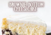 Brownie Bottom Cheesecake