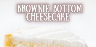 Brownie Bottom Cheesecake