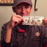 a caring employee with a big hearth get rewarded for his act of kindness