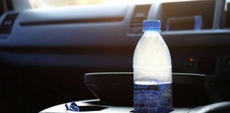Firefighters Are Warning People Not To Leave Water Bottles In Their Cars