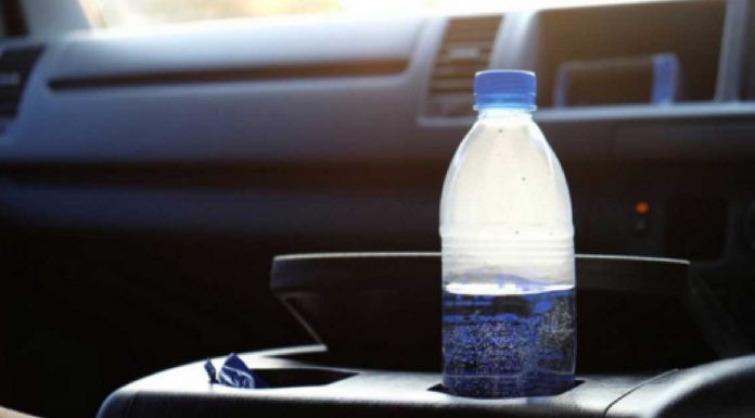 Firefighters Are Warning People Not To Leave Water Bottles In Their Cars
