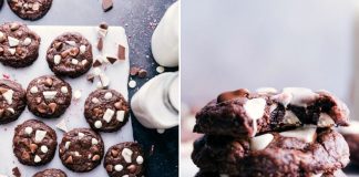 PEPPERMINT BARK COOKIES