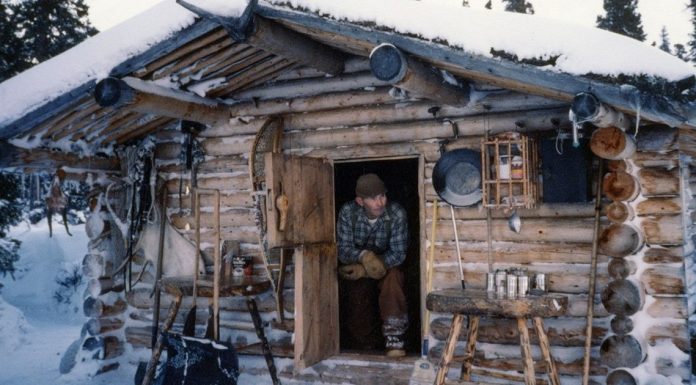 Man Lives Alone In The Alaskan Wilderness For 30 Years In A Log Cabin He Built Himself