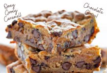 Chocolate Chip Caramel Bars