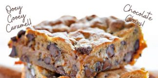 Chocolate Chip Caramel Bars