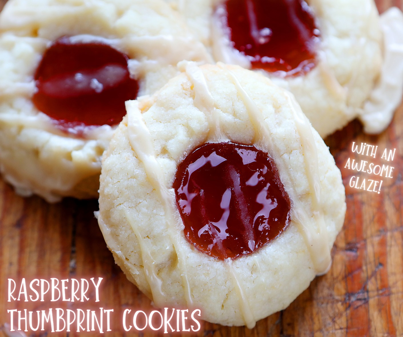 Raspberry Thumbprint Cookies | Grandma's Things