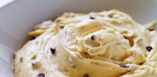 Creamy Cookie Dough Frosting