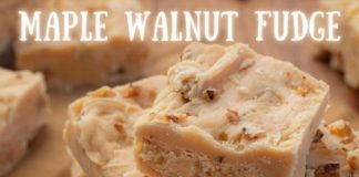 Maple Walnut Fudge