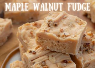 Maple Walnut Fudge