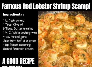Famous Red Lobster Shrimp Scampi