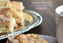 Snickerdoodle Cheesecake Bars