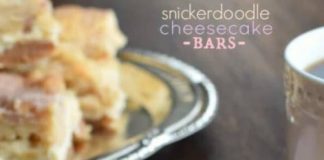 Snickerdoodle Cheesecake Bars