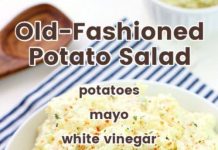 OLD-FASHIONED POTATO SALAD