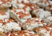 Maple Bacon Blondies