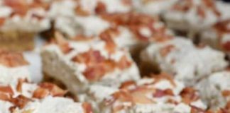 Maple Bacon Blondies