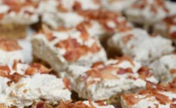 Maple Bacon Blondies