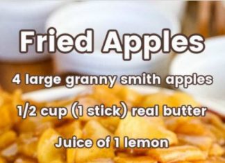 FRIED APPLES