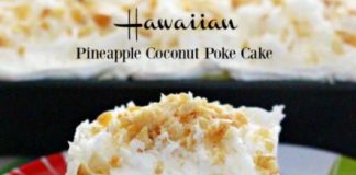 Hawaiian Pineapple-Coconut Poke Cake