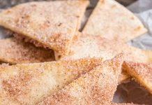 Baked Cinnamon Sugar Tortilla Chips Recipe