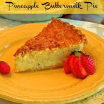 Pineapple Buttermilk Pie