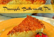 Pineapple Buttermilk Pie