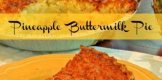 Pineapple Buttermilk Pie