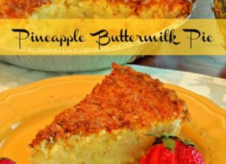 Pineapple Buttermilk Pie