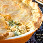 Broccoli Cheddar Chicken Pot Pie