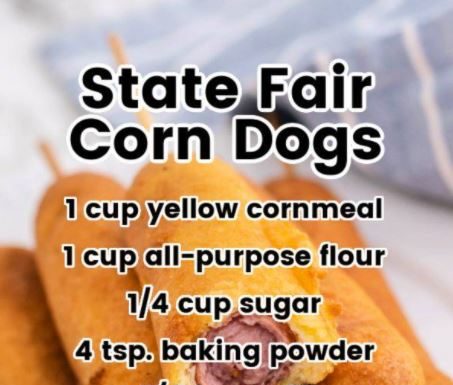 STATE FAIR CORN DOGS