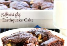 Almond Joy Earthquake Cake