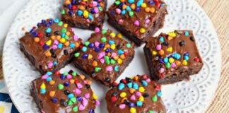 The Best Rainbow Chip Buttermilk Brownies Recipe