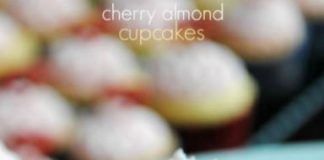 Cherry Almond Cupcakes