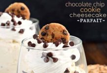 Chocolate Chip Cookie Cheesecake Parfait