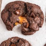 Salted Caramel Chocolate Cookies