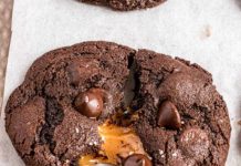 Salted Caramel Chocolate Cookies