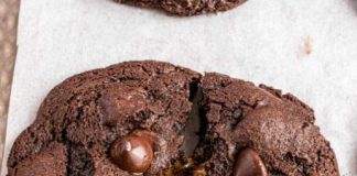 Salted Caramel Chocolate Cookies